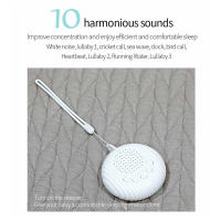 Máquina de Sueño Portátil para Bebés con Timbre de Silencio Blanco Recargable por USB con 10 Voces Dormido Medidor de Temperatura - details 6