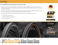 Continental Race King-neumáticos para bicicleta de montaña, llanta sin cámara 29 27,5 29x2,0 29x2,2 27,5x2,0 27,5x2,2, accesorios XC - details 0