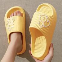 Zapatillas de verano antideslizantes Plataforma de baño con dibujo de oso - details 16