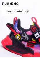 Zapatillas de correr de marca para niños y niñas, zapatos de baloncesto transpirables, zapatillas deportivas de suela gruesa antideslizantes - details 6