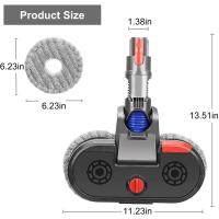 Cabezal de fregado eléctrico con luces LED para V7, V8, V10, V11, V15, almohadillas de fregona para aspiradora - details 3