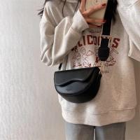 Bolso de Mano con Tapa Abatible de Color Sólido Bolso Ancho para Hombro con Correa para Mujer - details 18