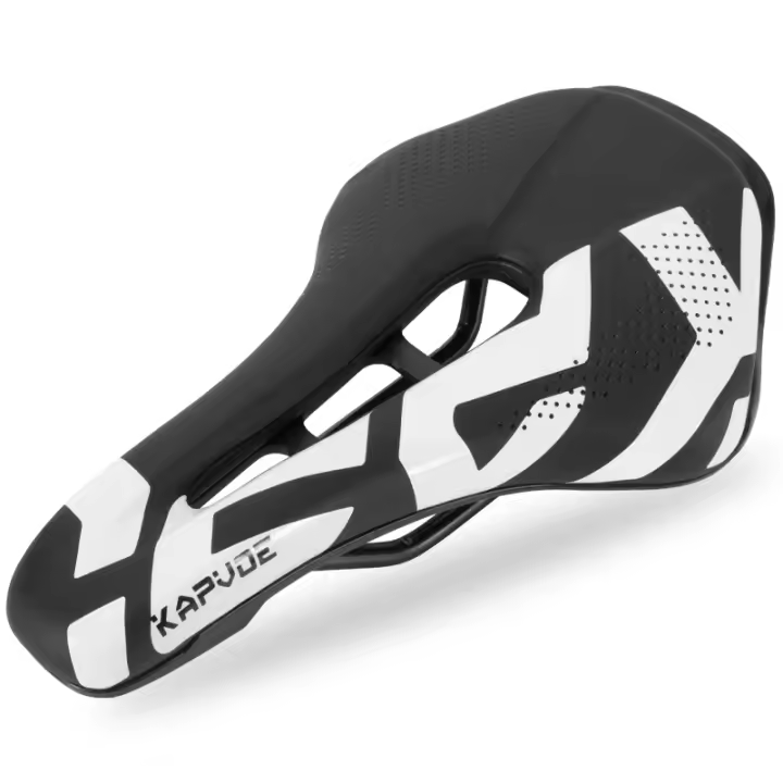 Asiento de Bicicleta Kapvoe MTB de Cuero PU Suave y Transpirable Equipo de Montaña Cushion Comodo para Azoar - 1
