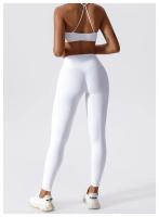 Sujetador Deportivo de Espalda Cruzada para Mujeres Top Deportivo de Yoga y Gimnasio Fitness Material de Nylon Transpirable y Hermoso - details 32