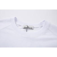 Camiseta de manga corta de alta calidad para hombre de Hip-Hop, camiseta de verano de manga corta de moda, bordado de Stone Island - details 2
