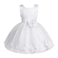 Elegante Vestido de Princesa de Tul con Flores Perfecto para Paredas, Bodas, Fiestas de Cumpleaños, Baile Formnal Tutu para Damas de Honor - details 8
