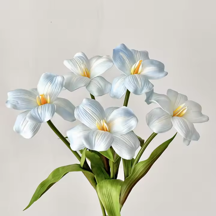 Paño de seda DIY, 47CM, flor Artificial de tulipán, paquete de tulipán Retro Vintage, flor falsa de seda para sala de estar - 1