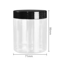Tarro vacío de cocina con pegatina y bolígrafo para condimentos, tarro de embalaje de miel, cosméticos, crema facial, contenedor de almacenamiento, 12/24 piezas, 250ml - details 2