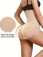 Pantalones de cintura alta para levantar y dar forma a las caderas de las mujeres, faja reductora de cintura con encaje para controlar el abdomen, ropa deportiva para mujeres - details 6