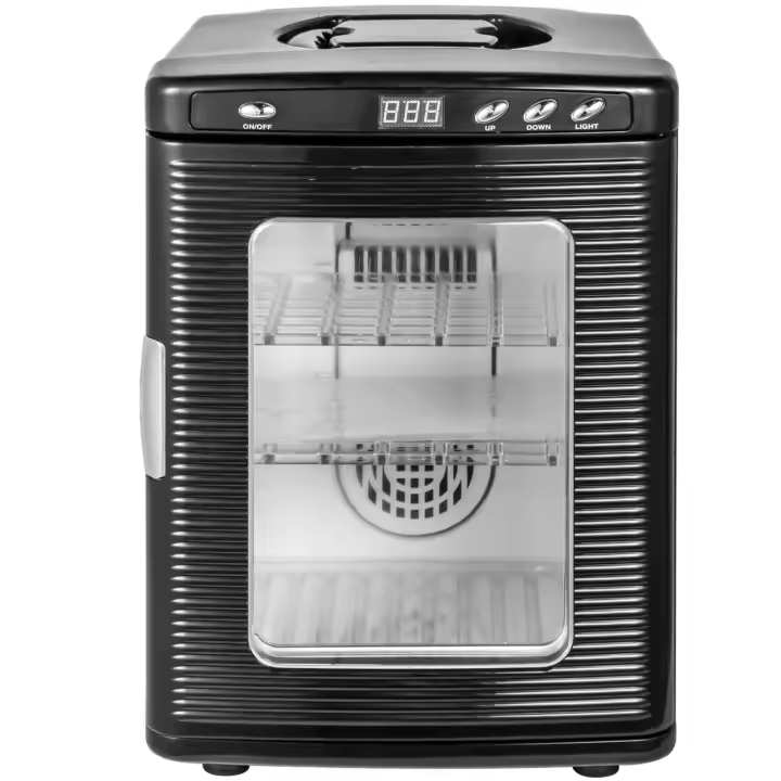 Incubadora de Reptiles Succebuy 25L, Refrigeración y Calentamiento Digital, 5-60°C, 12V/110V - 1