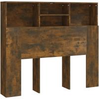 Mueble de Cabeza de Armario de Dormitorio Blanco Estantería de Pared con Almacenamiento - details 7