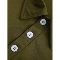 Temu Shein Conjunto de camiseta juvenil con pantalones cortos de manga corta y cuello vuelto de verano - details 3