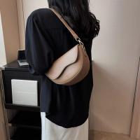 Bolso de Mano con Tapa Abatible de Color Sólido Bolso Ancho para Hombro con Correa para Mujer - details 17
