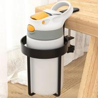Portavasos con Clip 2 en 1 para ahorro de espacio, estante para tazas de escritorio resistente al agua y a prueba de óxido, estantes flotantes para tazas duraderos, escritorio - details 2