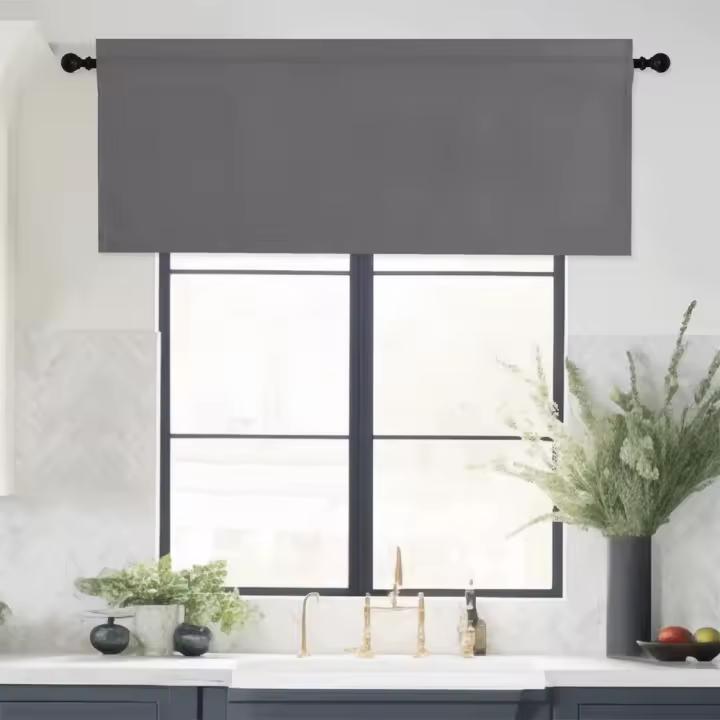Cortina de Bolsillo para Ventana Pequeña en Casa RYB HOME 1PC Décor de Cocina con Sombreado y Engrosado 116*40CM - 1