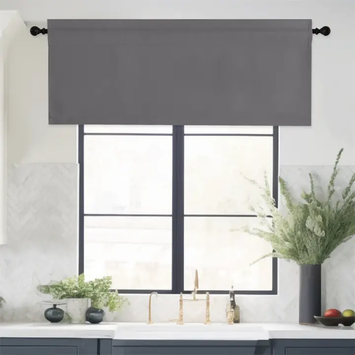 Cortina de Bolsillo para Ventana Pequeña en Casa RYB HOME 1PC Décor de Cocina con Sombreado y Engrosado 116*40CM - 1