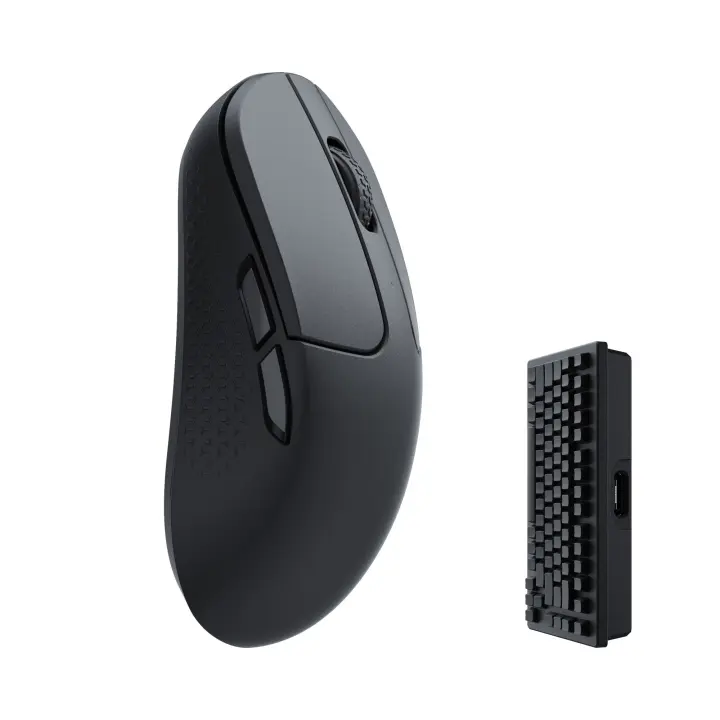 Keychron-ratón óptico inalámbrico M3 mini, Mouse con cable USB tipo C, 2,4 GHz y Bluetooth - 1