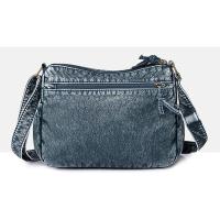 Bolso Hobo de cuero para mujer, bolso de mezclilla Retro, bolso cruzado grande, bolso de hombro informal, monedero - details 3