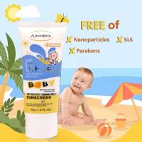 Protector solar refrescante para niños, Protector solar sin aceite, loción no irritante para exteriores, crema antioxidante, resistencia suave Bod G6N4 - details 3