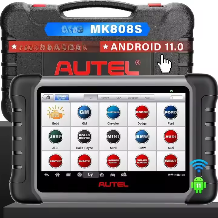 Escáner Autel MaxiCOM 808S: Herramienta bidireccional 2025 808BT Pro MX808S M808Z, Ftion como MaxiCheck MX900, más de 28 servicios, prueba activa, - 1
