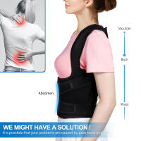 Corrector de postura de espalda para mujeres y hombres, soporte Lumbar para cuello, hombros, mejora la joroba y el alivio del dolor de espalda - details 10