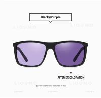 Gafas de Sol Polarizadas Photochromáticas de Marca Cuadrada Gafas de Visión Nocturna para Conducir - details 14