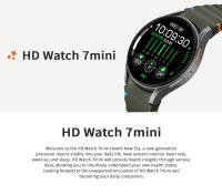 2025 nuevo HD Watch7 Mini Smartwatch hombres mujer Bluetooth llamada asistente de voz detección de ritmo cardíaco modo deportivo linterna bloqueo de contraseña para Samsung Galaxy Watch7 reloj inteligente - details 0