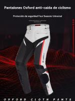 Pantalon de moto hombre 4 estaciones aire libre Deportes trail rally - details 0