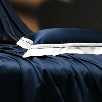 Juegos de cama de algodón egipcio antibacteriano 5A, Color sólido, ligeros, de lujo, 100% algodón, con fundas de almohada para cama King Size, novedad de 2025 - details 10