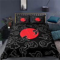 Juego de Ropa de Cama Estilo Japonés 3D Lujo para Hogar y Niños Funda de Edredón Cómoda Tamaño Queen y King EU/US/AU/UK - details 1