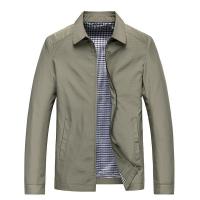 Chaqueta fina informal de negocios con solapa para hombre, - details 0