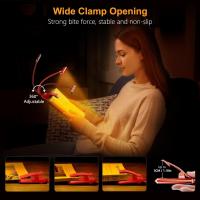 Luz LED De Lectura Recargable por USB, Lámpara Flexible De 360 ° Con 3 Modos De Iluminación, Protección Ocular - details 13