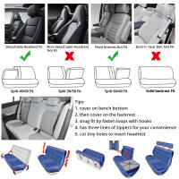 Funda con estampado de leopardo, almohadillas para cinturón, Protector de asiento de coche para volante Universal de 15" - details 4