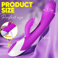 10-frecuencia flexible conejo vibrador palo fuerte duradero vibración de silicona masajero G punto clitoris estimulador del clítoris juguete sexual adulto producto sexual - details 2