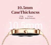 Reloj inteligente para mujer 1,75 pulgadas de AMOLED Superficie curva Pantalla,Reloj impermeable,Llamada inalámbrica Bluetooth,100 + imágenes personalizadas,Modo multideportivo,Regalos de navidad,regalos de año nuevo,regalos exquisitos para mujeres,2025 - details 4