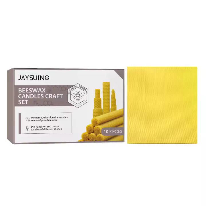 Velas Artísticas de Cera de Abeja Hechas a Mano Materiales Primarios para Iluminación y Decoración - 1