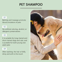 Yegbong Champú para lavado de mascotas, esencia vegetal de cuidado cinco en uno, nutritivo, antienredos, fácil de cepillar para perros y gatos - details 4
