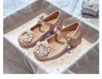 Zapatos de tacón alto para niños, zapatos de princesa para niña pequeña, zapatos de cuero - details 17
