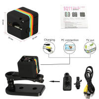 Minicámara Sq11 gran angular Hd 1080p, videocámara con Sensor de visión nocturna, Dvr de movimiento, Micro cámara de vídeo deportiva - details 1