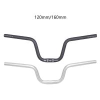 Ultralight Aluminum Alloy Swallow shaped Handlebar 25.4mm 580mm For Folding Bike Handlebar