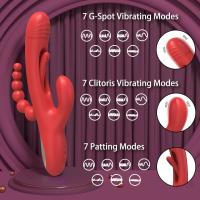 Vibrador 3 en 1 para mujer, estimulador de clítoris, Juguetes sexuales, vibradores de succión de conejo femenino, productos para adultos - details 1