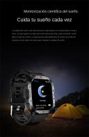 Reloj inteligente militar para hombres: llamada, monitor de frecuencia cardíaca, linterna, resistente y adecuado para uso en ext - details 7