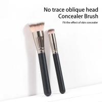Cepillo De Maquillaje Para Rostro 170/270 Fundamento Polvo Maquillaje Fijador De Maquillaje Para Mujer Herramienta De Belleza Negra - details 0