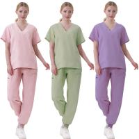 Uniforme médico para quirófano, conjunto de gomas de trabajo para hospital, suministros médicos, traje de cirugía dental para enfermera, ropa de trabajo. - details 21