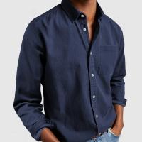 Camisa Hombre primavera-verano casual minimalista Camisa informal de otoño para hombre, camisa con cuello vuelto, a la moda, para exteriores - details 6