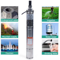 Bomba de Pozo Profundo Submersible de Acero Inoxidable Bomba de Agua Potente de 250 W con Tasa de Flujo Alta de 1600 L/h para Jardín - details 7