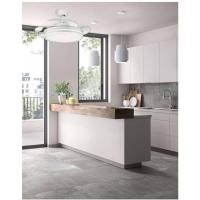 Ventilador de Techo con Luz LED 36W | Aspas Retráctiles |   3 tonalidades |   6 Velocidades |   Control Remoto |   temporizador |   Silencioso, Blanco, Mediano, Metal - details 1