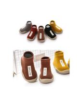 Zapatos de primeros pasos para bebé, niño pequeño, niño y niña, suela de goma suave, zapatos casuales descalzos, botines de punto antideslizantes - details 7