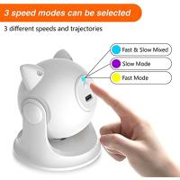 ATUBAN Automatic Cat Laser Toy for Indoor Cats,Interactive cat Toys for Kittens/Dogs,Fast/Slow Mode,Adjustable Circling Ranges - details 2
