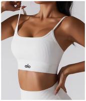 Alo yoga ropa chaleco mujer fitness deportes running sujetador reunión espalda belleza tirantes lencería entrenamiento top - details 3